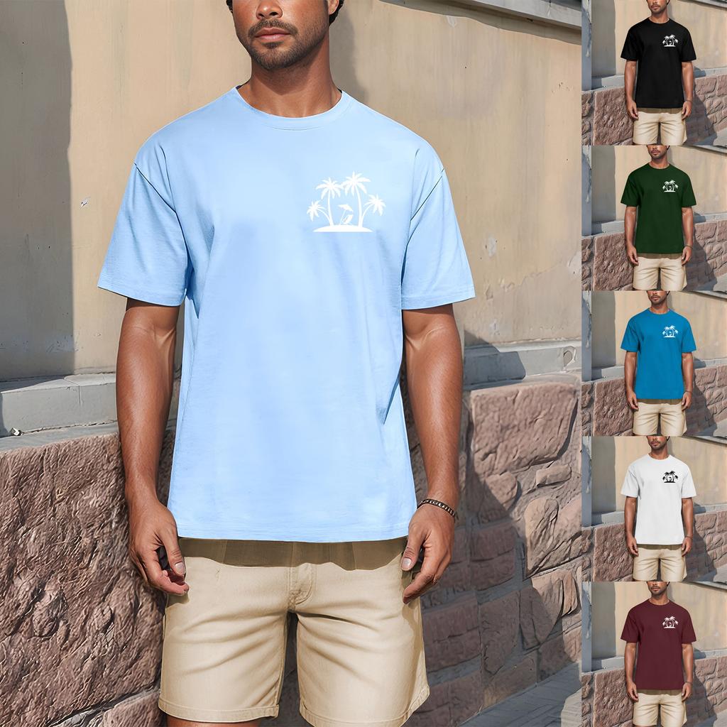 Men's  T-shirt T-shirts Graphic Text Pool3D Printing Street Casual Short Sleeve Printed Clothing Basic