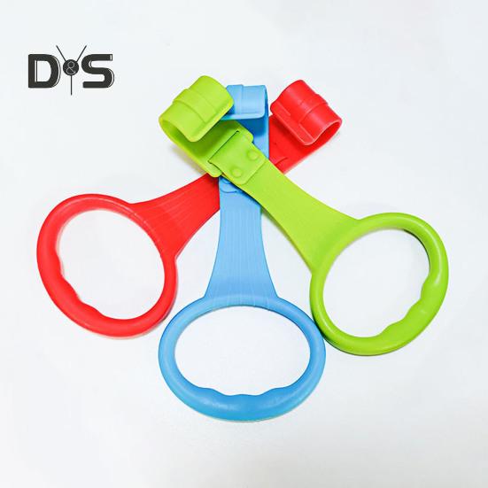 4Pcs Baby Pull-Up Ring Toddlers Walking Helper Practice Exercises Assistant Tool Stand-Up Rings Universal Infant Crib Playpen Hanging Ring