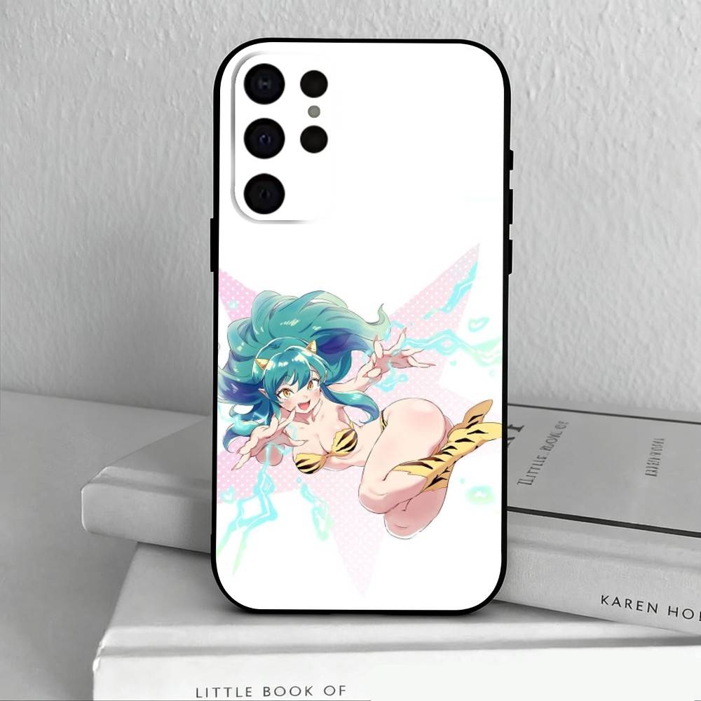 U-Urusei Yatsura L-Lum Mobile Phone Case For Samsung S25,S24,S21,S22,S23,S30,Ultra,S20,Plus,Others Soft Black Case