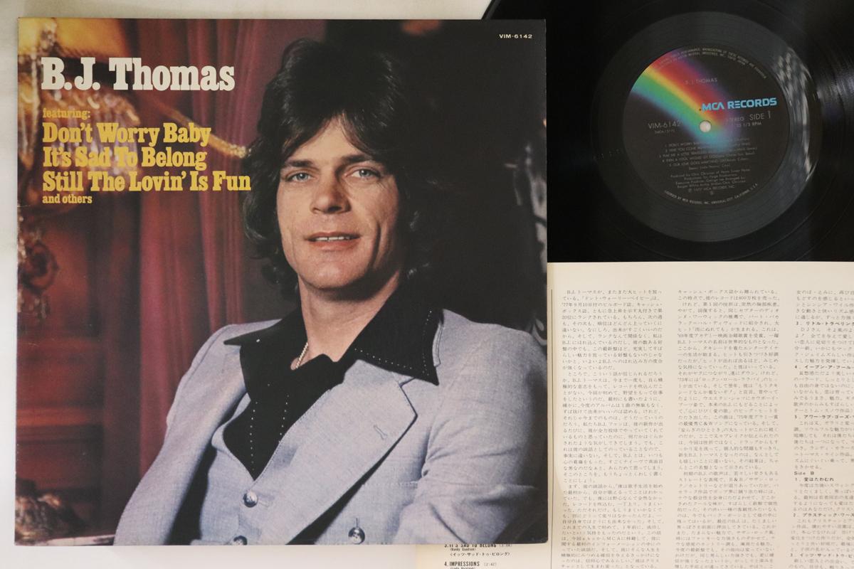 

LP Record BJ THOMAS - Bj Thomas VIM6142 MCA 1977 Japan Rock