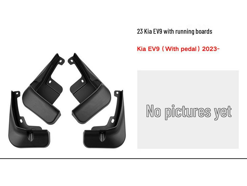 Kia EV5, EV6, EV9 GT, Carnival Auto Reifen Schmutzfänger - Weiche Gummi-Schutzbleche