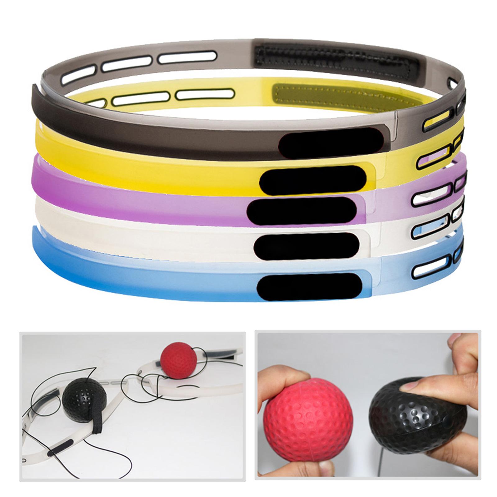 Bandeaux de Sport Élastiques Exercice Athlétique Sports Football Antidérapant Silicone Grip Bandeau Fin Mini Bandeau de Sudation Coiffure noir
