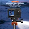 Sports Camera Magnetic Quick Release Mount Magnetic Adapter Mount Aluminum Alloy Magnetic Quick