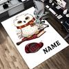 Custom Name Owl Magic Living Room Non-Slip Area Rug Soft Carpet for Bedroom Kids Playroom Sofa Office Home Decor Doormat
