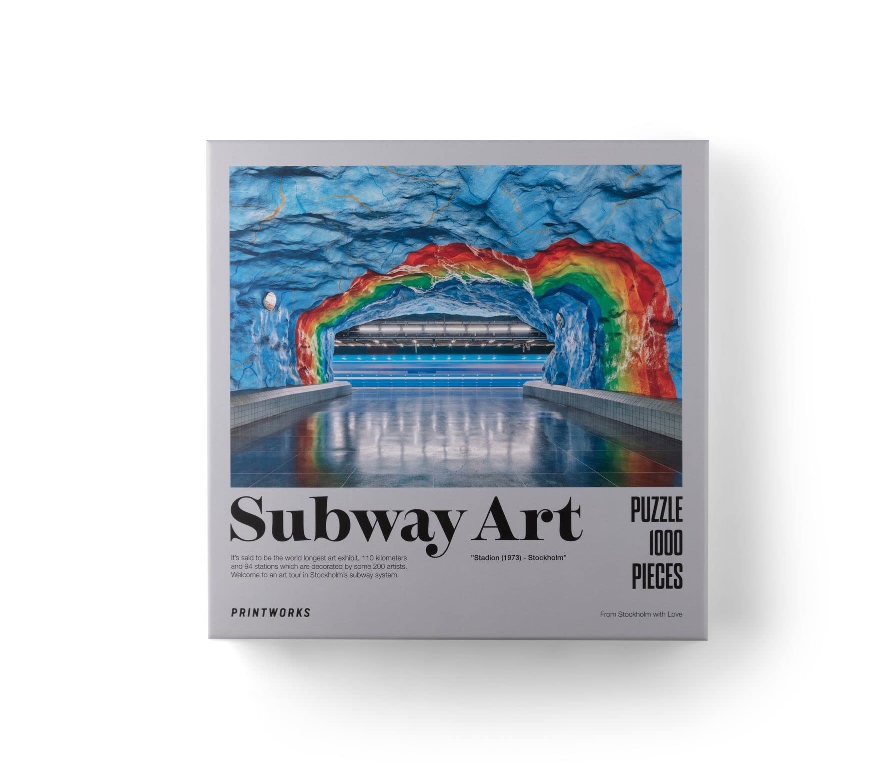 

PRINTWORKS Puzzle Subway Art 1000 Piece Rainbow