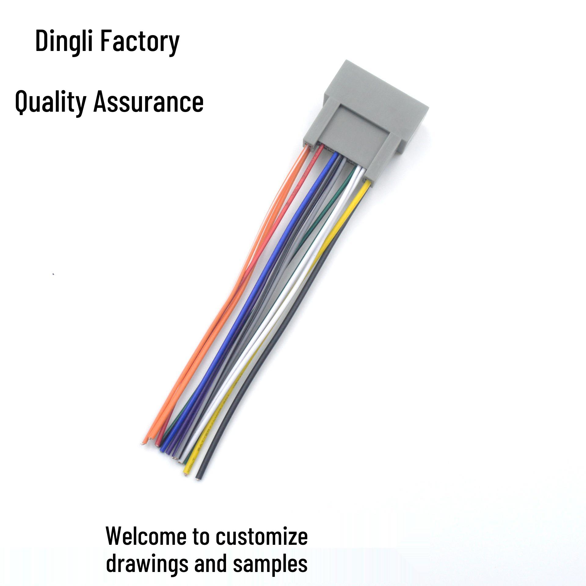 Compatible Wiring Harness for Honda Accord, Acura, and City DVD Navigation Audio Systems Audio Modification