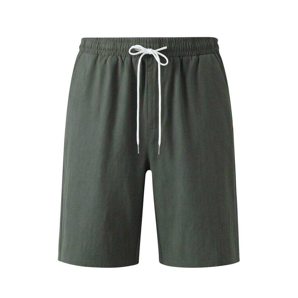 Cotton Shorts Men with Drawstring Waist Mens Sweat Shorts Relaxed Fit Shorts for Men Casual Wear Lightweight Bermudas Para Hombres