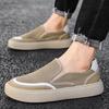 Men's shoes new summer men's shoes spring and summer breathable lightweight casual canvas shoes men's board shoes
