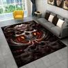 Classic H-Harleys Racing Moto Carpet Rug for Playroom Bedroom Living Room Sofa Home Decor,kid Game Area Rug Non-slip Floor Mat