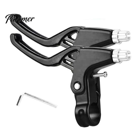 Stable Braking Performance Aluminum Alloy Bicycle Brake Lever Ergonomic Handlebar Anti-Slip Riding Safety Equipment Surface Universal Handle