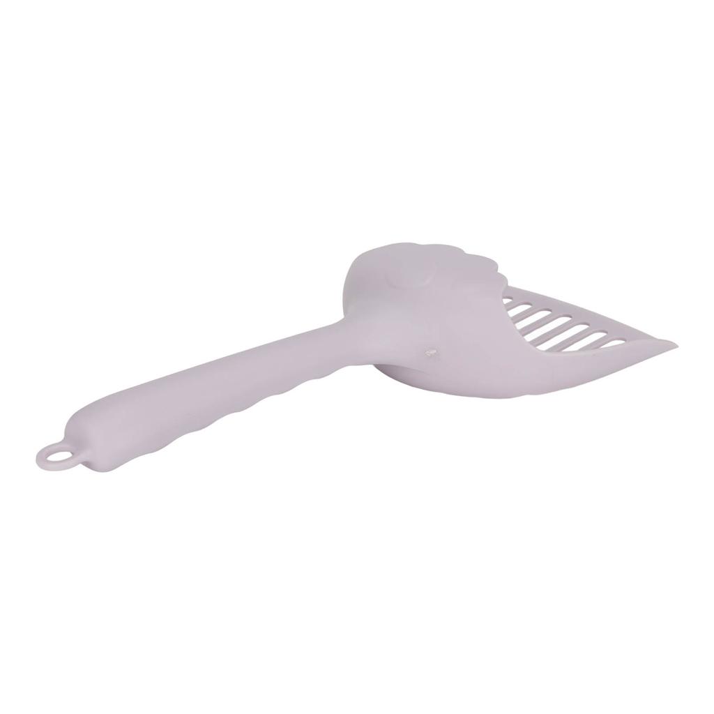 Cat Litter Shovel Simple Fashionable Rounded Arc Edge Cat Poop Scoop with Ergonomic Handle