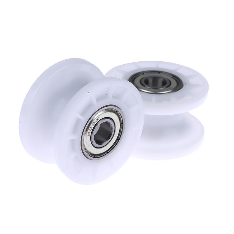 1 Stücke Mechanische Riemenscheibe Rillenrad 608Zz Doppellager Rollenscheibe Rad Runde Radrolle 8*42*24 Mm