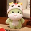 Chinese Zodiac Lion Dance Hat Horse Plush Toy With Pp Cotton Filling For Lunar New Year Gifts