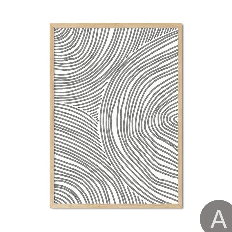 

Моранди Белый Серый Абстрактные Геометрические Линии Постер Принт Настенное Искусство Холст Живопись Современные Простые Картины для Украшения Гостиной 21X30cm No Frame