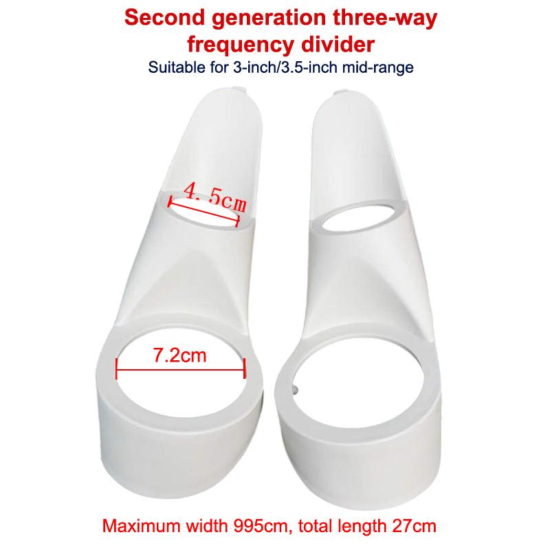 

1 пара держателей твитеров A-стойки для автомобильной акустики, прокладка для динамиков 3/3,5 дюйма 3,8/4 дюйма, пластиковая прокладка