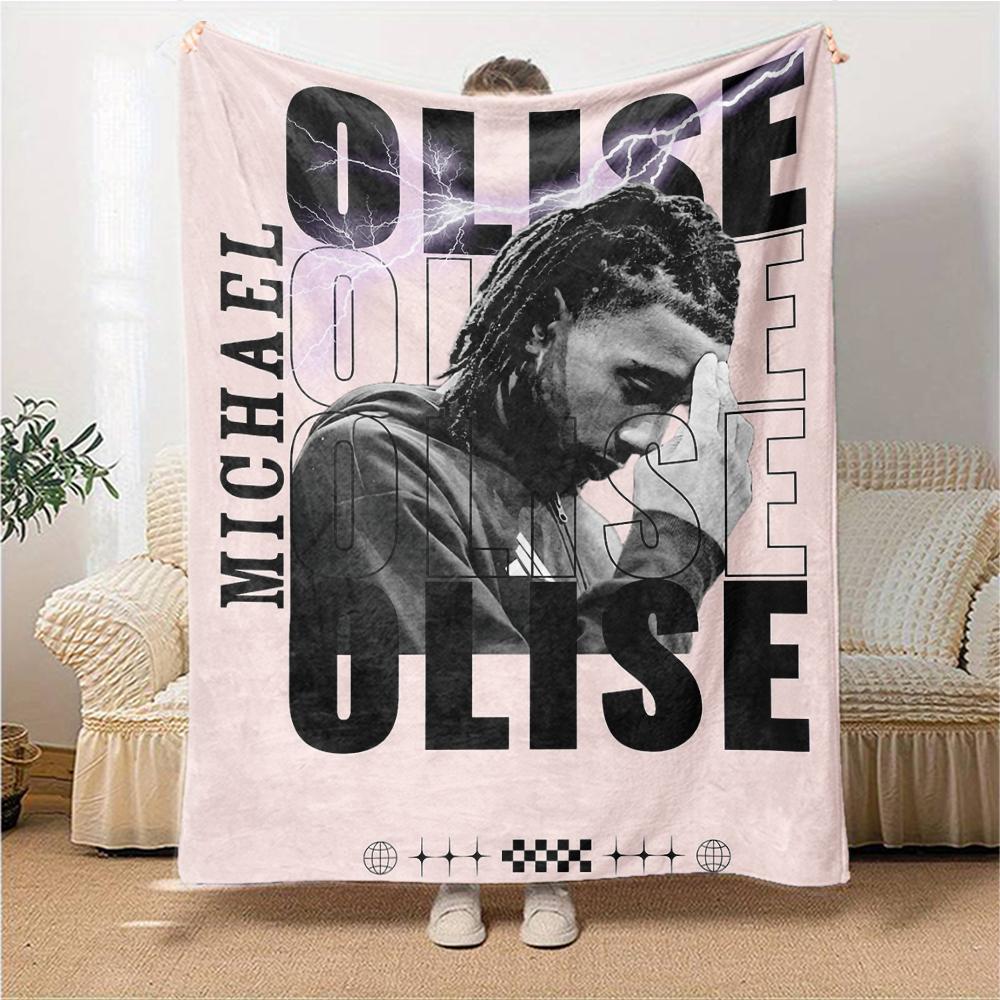 Player Trophy Victory Blankets Flannel Printed Breathable Warm Throw Blanket for Home Office Bedspreads 0708a44
