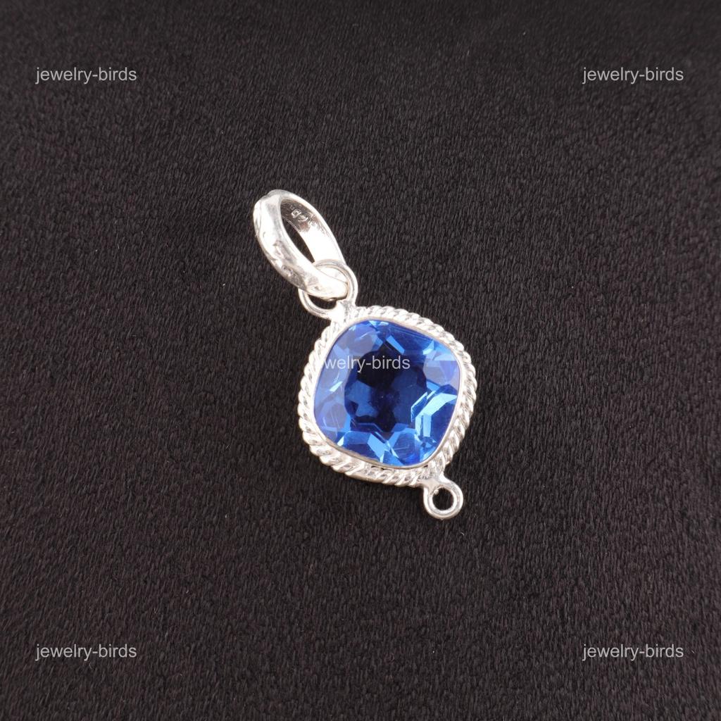 Tanzanite Stone 925 Sterling Silver Daughter Gift Trendy Engagement Boho Pendant PP-11-6