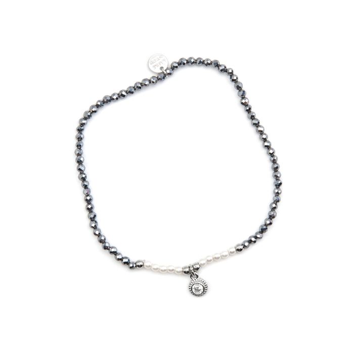 Bracelet - Luxenter - Miakde - Argent 925 - Perles Blanches - 16cm + 3cm D'extension