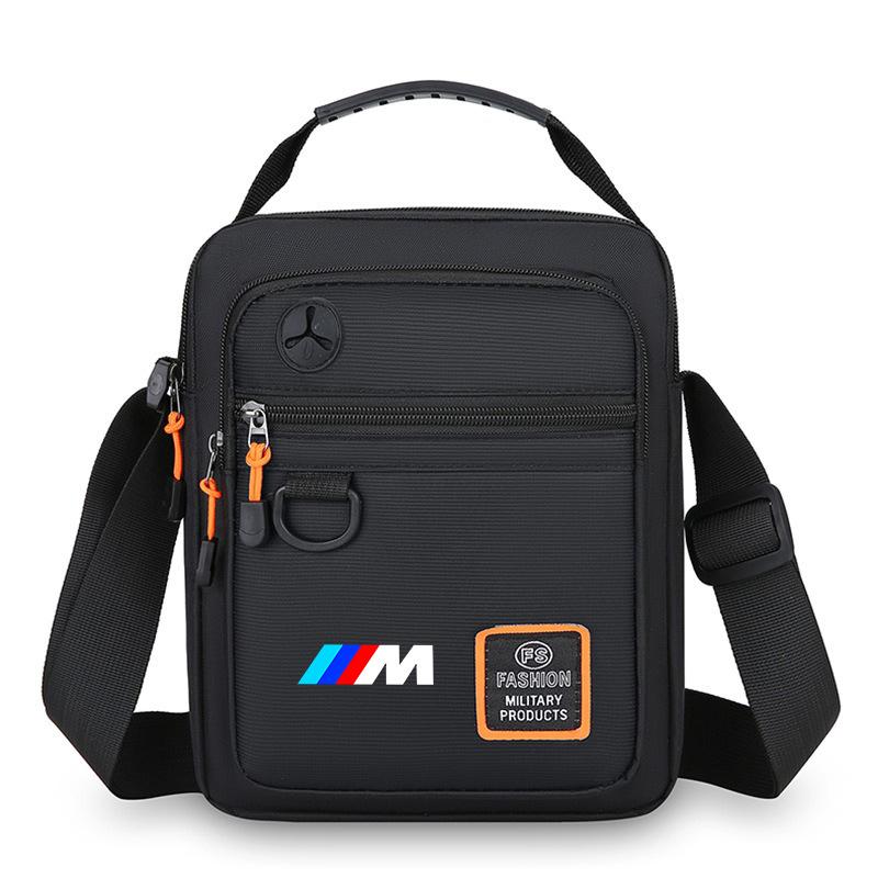 Men Shoulder Bag Waterproof Large Capacity Travel Sports Handbag Crossbody Pouch for BMW 50th M E36 E39 E46 E90 X3 X5 X6 G10 G20 gzsh02