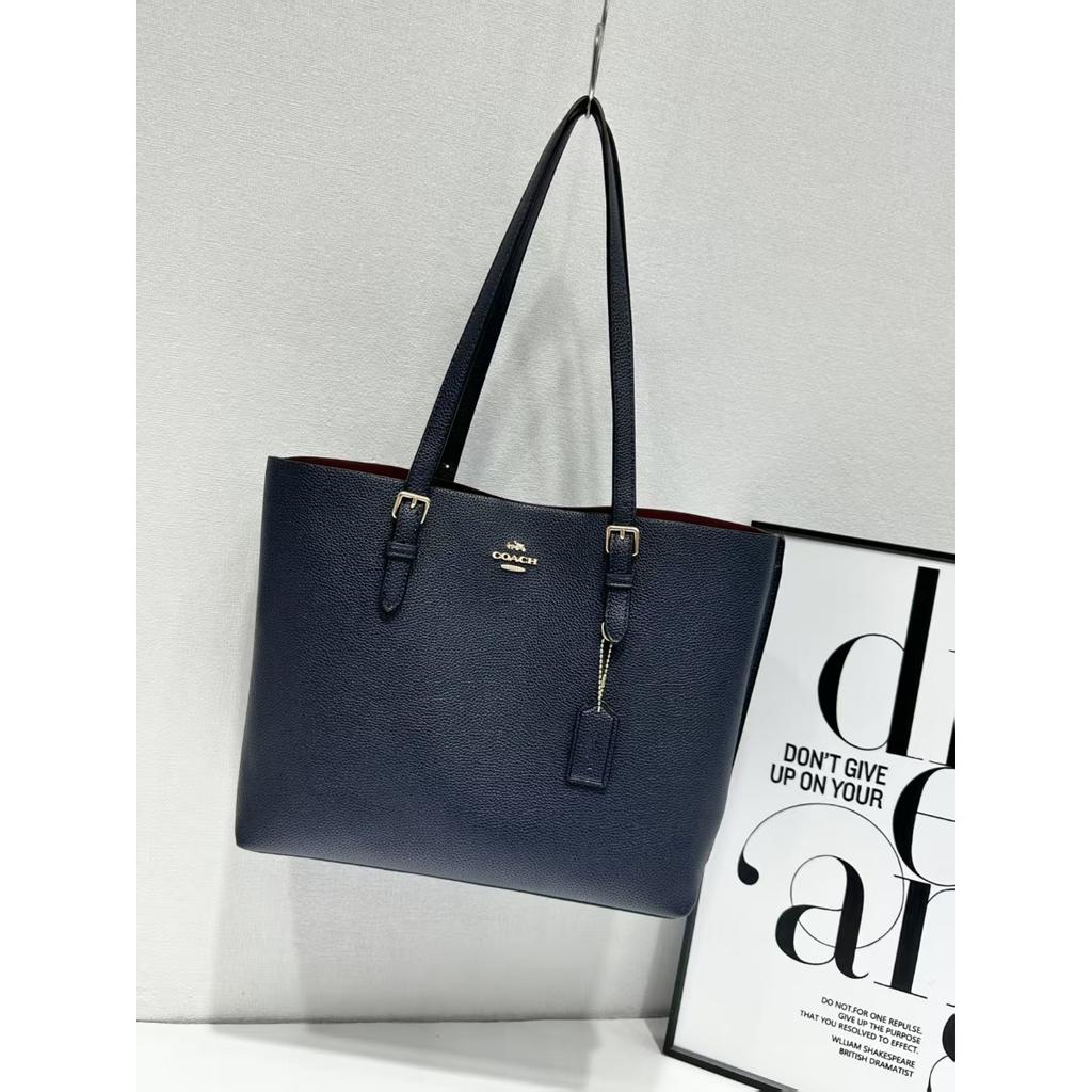 Fashion Coach C Home Women's Bag Mollie Large Pietot Bag Large Capacity Old Flower One Shoulder Handheld Shopping Bag