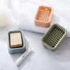 Nordic - Style Double - Layer Draining Soap Dish, Food - Grade PP Bathroom Soap Holder (Multi - Color) Bathroom Accessories