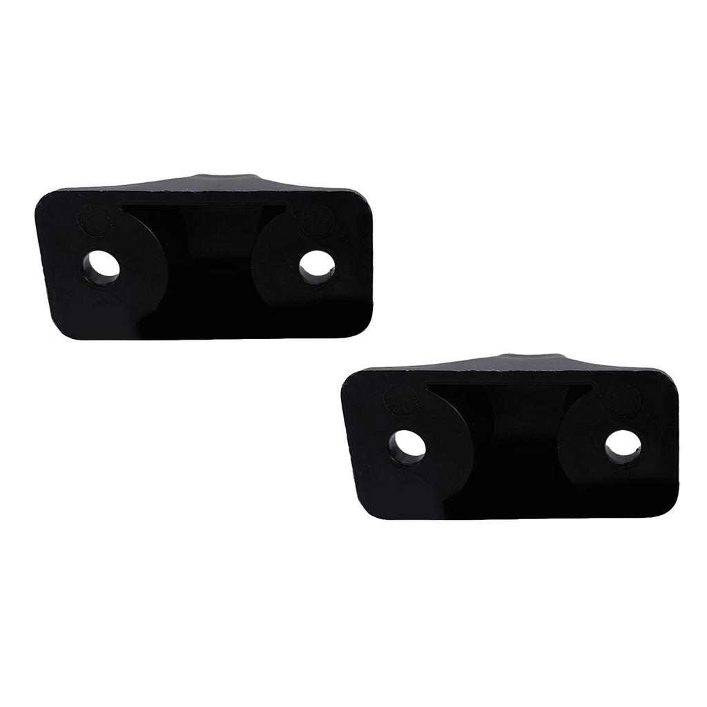 Set mit 2 Sonnenblendenhalterungsklemmen, Ersatz für 924 944 968 L+R 94473143900, Autozubehör, kratzfest, schwarz