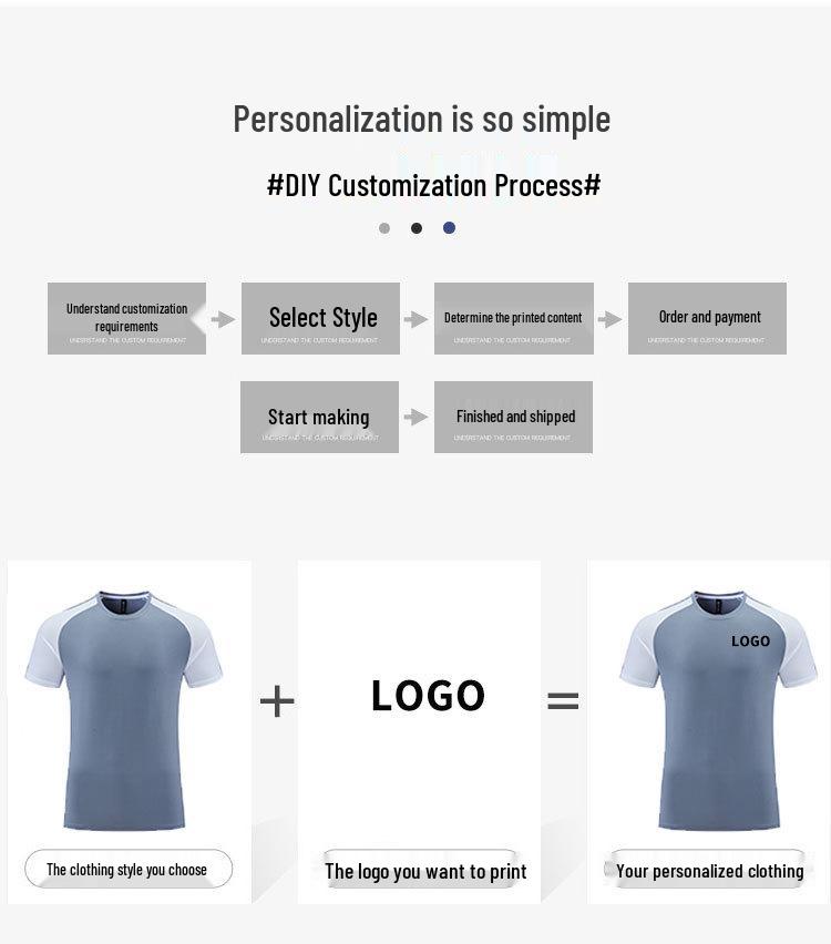 Men's Ice Silk Quick-Dry Crew Neck Sports Tee - Casual, Elastic, Short Sleeve Running Shirt