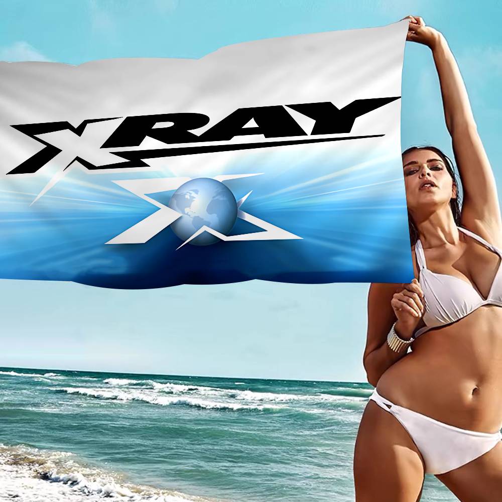 X-XRAY-Y Racing Car Bath Towel Microfiber Soft Water Absorbing Breathable For Girl Kids Decorative Cartoon Beach Towel