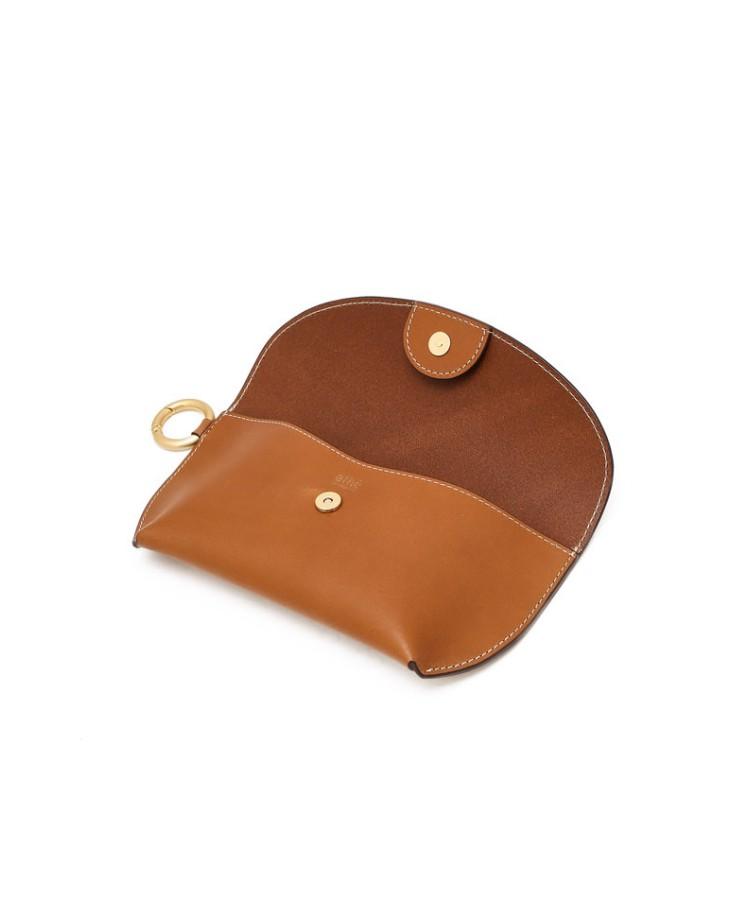 Attebanesabeuluno [Selle] Selle Brown Snap Sunglasses Case Aaho6E200W2