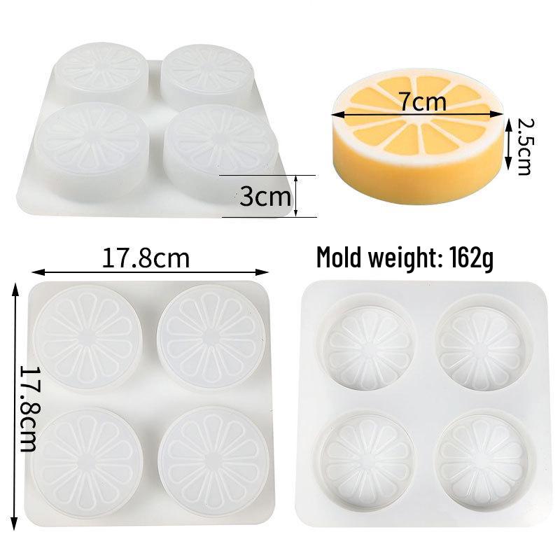 Handmade Silicone Square Soap & Cake Mold – High-Temp Resistant, Easy Release