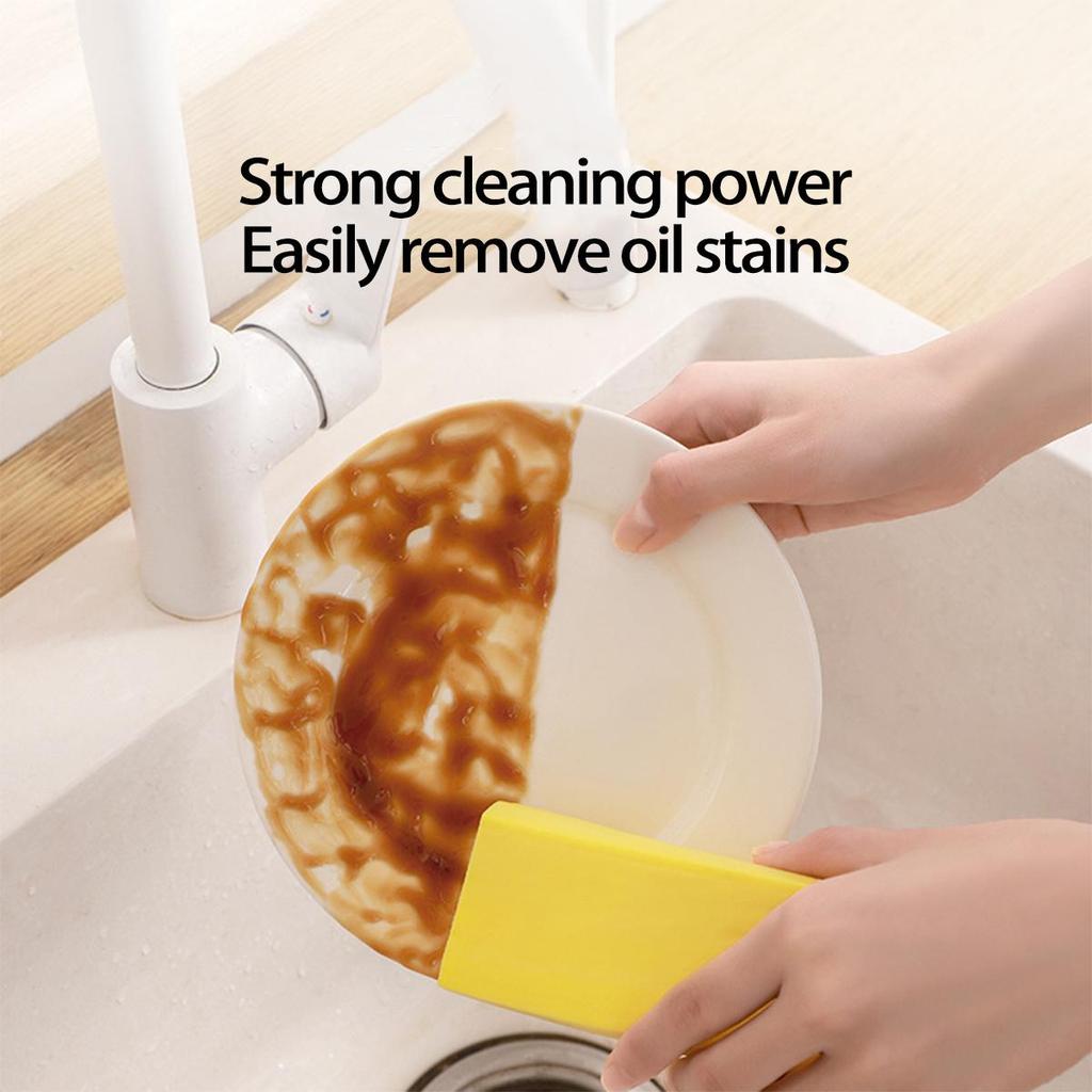 Éponge de cuisine ultra absorbante et non pelucheuse pour éliminer les taches tenaces et nettoyer les vitres
