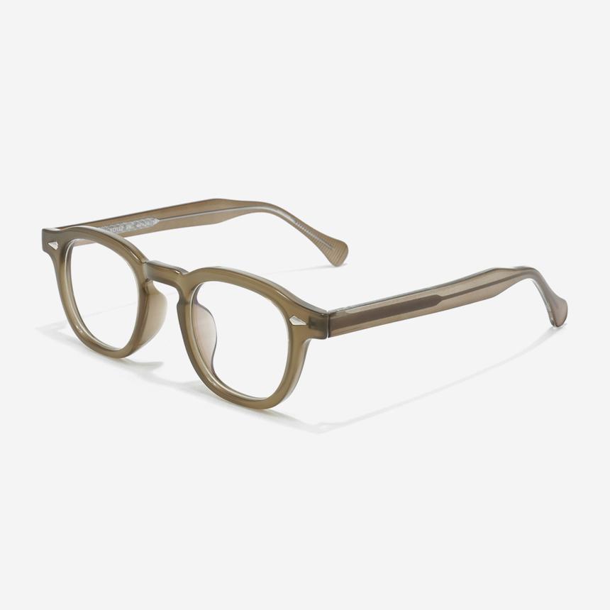 Seutailwokeu Style2 Kk_Khaki Stylework Eyeglass Frames