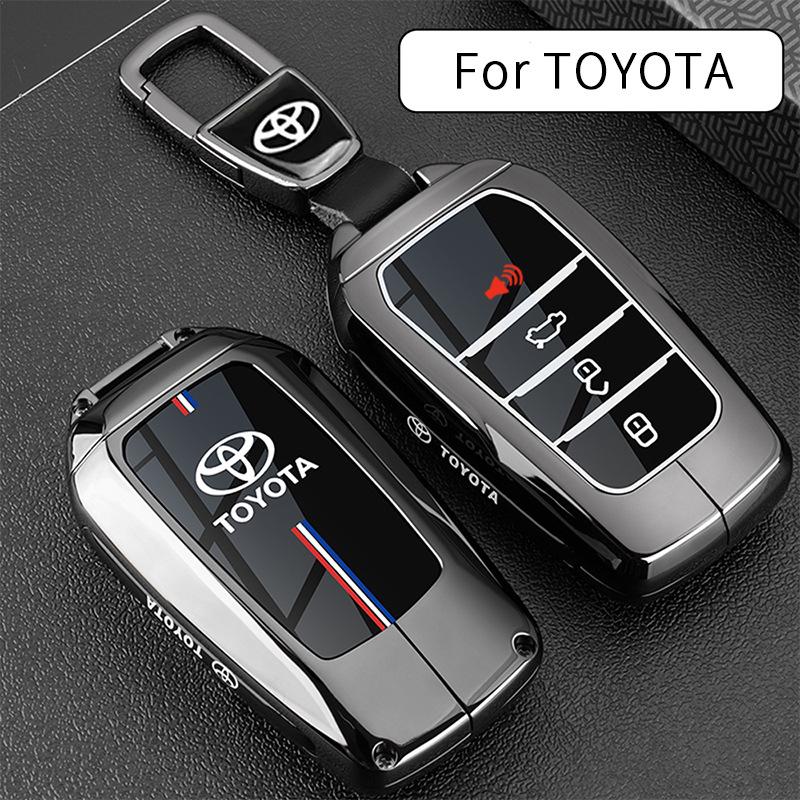Toyota Key Cover for CHR, Hilux, Fortuner, Land Cruiser, Camry, Corolla, RAV4, Highlander