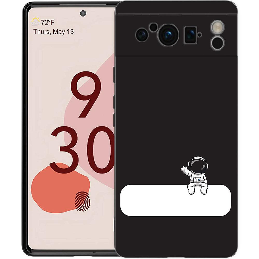 For Google Pixel 10 Pro Phone Case Pixel 9 Pro XL TPU Case Pixel 8 Pro 9A 8A 7A 7 6A 6 Pro Soft Cover Lovely Astronaut