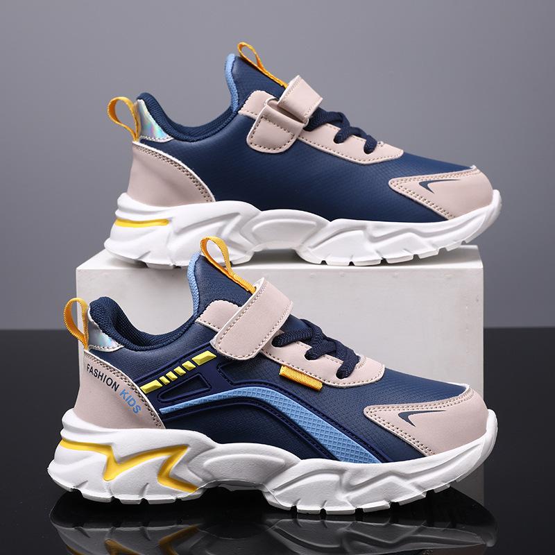 Scarpe da Ginnastica alla Moda per Bambini Scarpe Casual Ragazzi Ragazze Rosa Comode in Pelle Corsa Sportive Bambina Piatte Scarpe Traspiranti