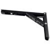 Bracket Triangular Folding Partition Heavy Duty Metal DIY Collapsible Shelf Hinge Accessories For Work Bench Furniture Hinge