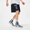 Li-Ning Badfive Series Letter Print Moisture-Wicking Casual Shorts Men Bottoms Black AKST281-1