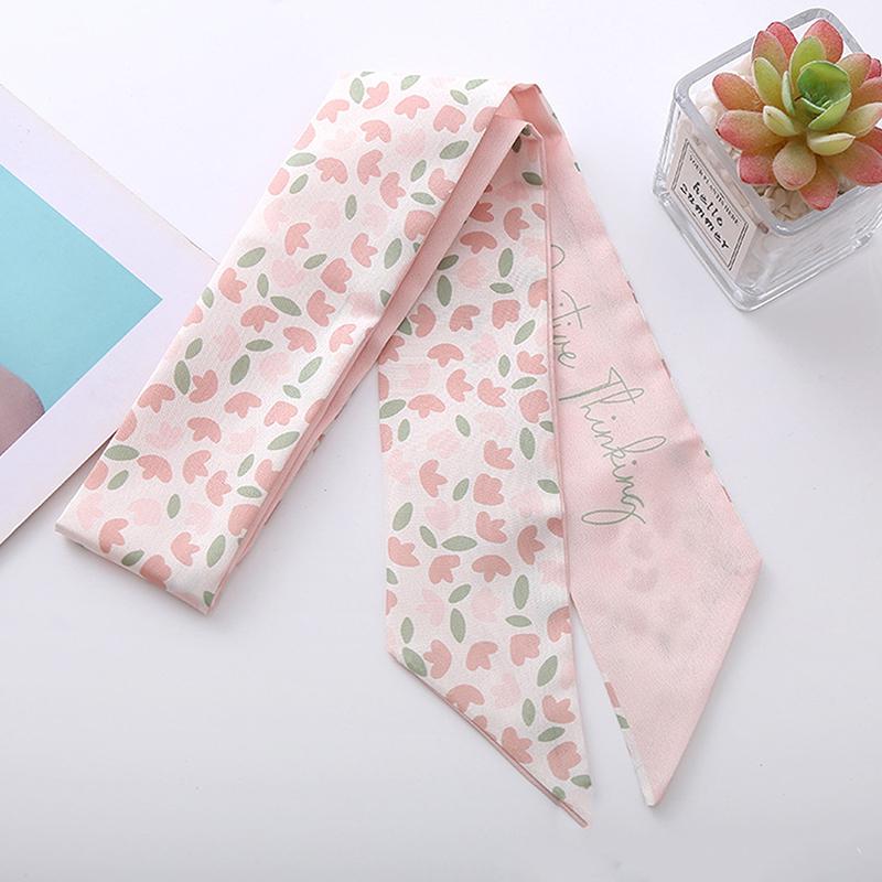 Fashion Long Silk Scarf Hair Band Hair-Binding All-Match High Sense Headdress Celebrity Hair Accessories For Women Headband