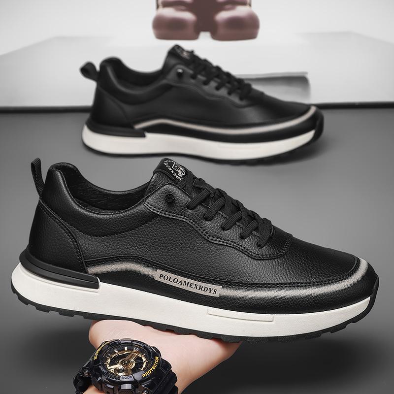 

Fashion Men s Casual Shoes Breathable Retro Flat Shoes Zapatillas Hombre Men Lace-up Trainers Running Outdoor Sneakers Big Size 39 чорний