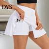 Gonna Versatile Donna Skort Yoga Stile A-line Sportivo con Fodera Colore Unico Tessuto Confortevole Sexy