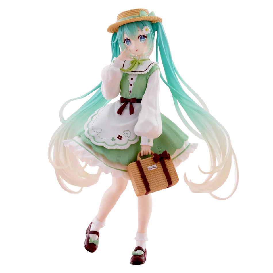 18cm Fashion Hatsune Miku Anime Figure Fashion Country Hatsune Miku Action Figures Kawaii Girl Figure PVC Collection Model Toy