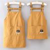 Fashion Strap Style Apron Waterproof Anti-fouling Nail Art Cafe Workwear Sleeveless Catering Waiter Work Clothes