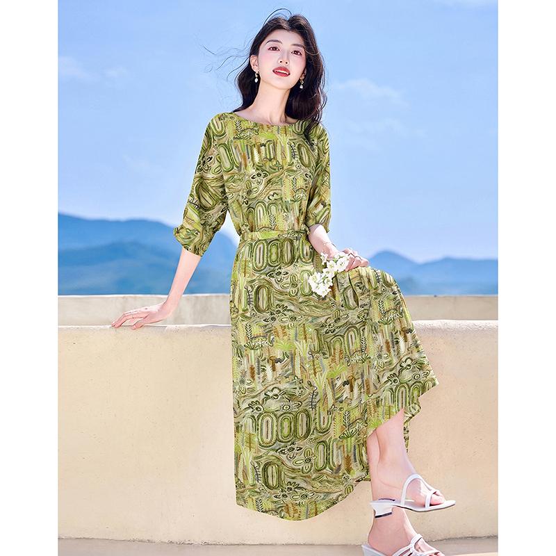 Design Sense Niche Fashion Temperament Slimming Dress for Small Figures