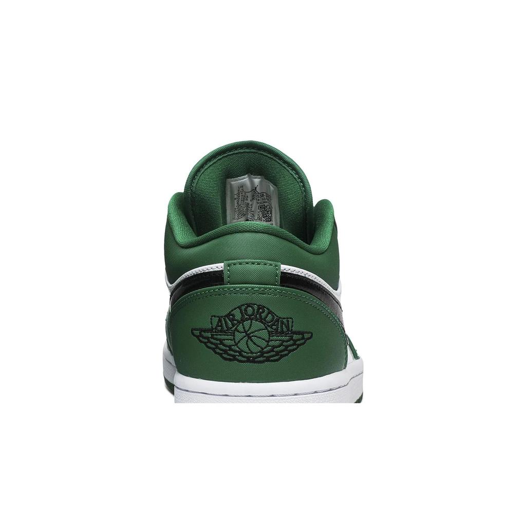 Air Jordan 1 Low 'Pine Green' (Unisex) Pine Green / Black / White Vintage Basketball Shoes 553558 301