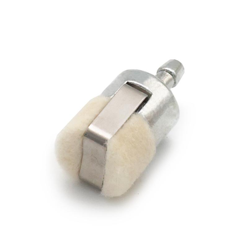 5 Pieces Wool Material Fuel Filter for Garden Machinery Chainsaw Brush Cutter