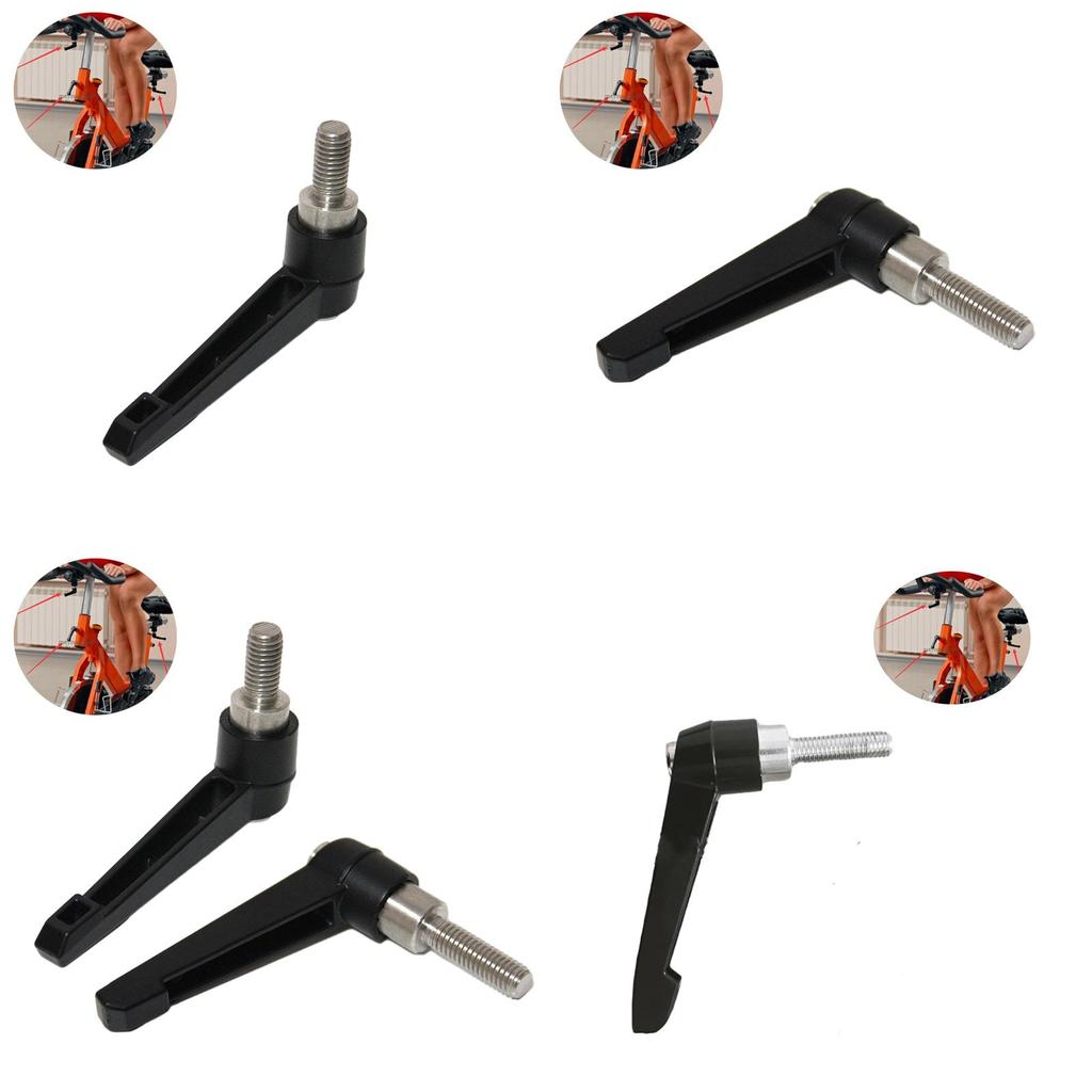 Adjustable Zinc Alloy Handle For Spinning Bike Non-standard Fastening Solution