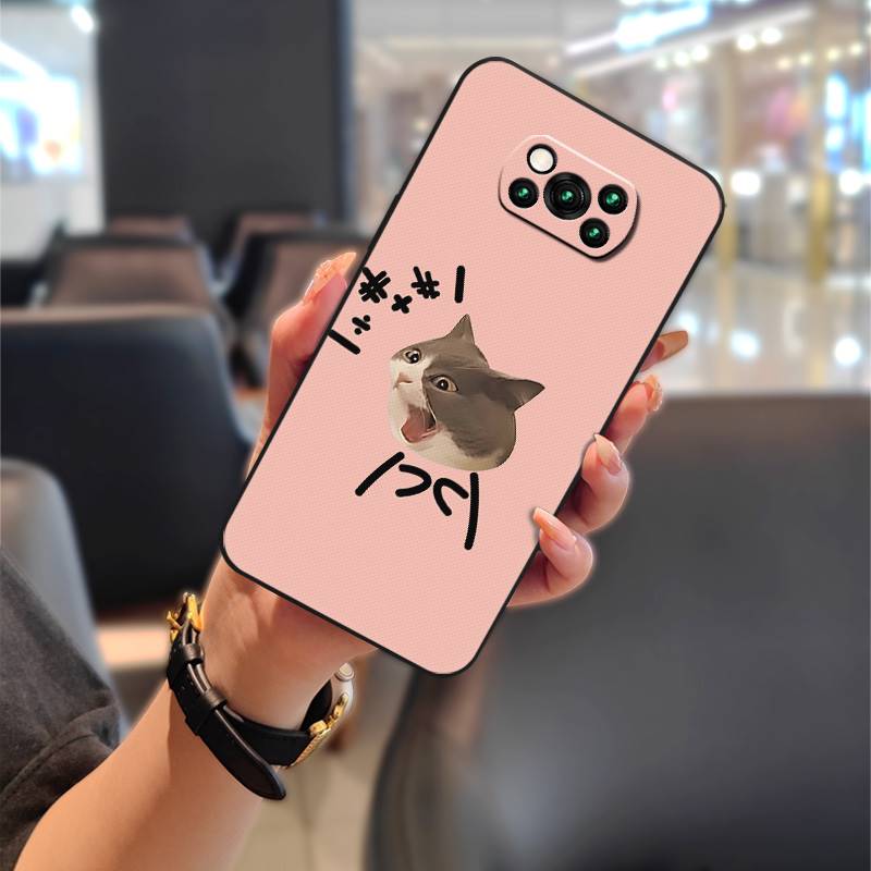 Pár TPU pouzdro na telefon pro Xiaomi Poco X3 NFC/X3 Pro Silikonové měkké pouzdro Prachotěsné Nárazuvzdorné Proti nárazu Zadní kryt Roztomilý