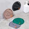 PVC Sink Drain Cover Cartoon Pattern Sink Strainer Sewer Cover Floor Drain Cover  Bathroom