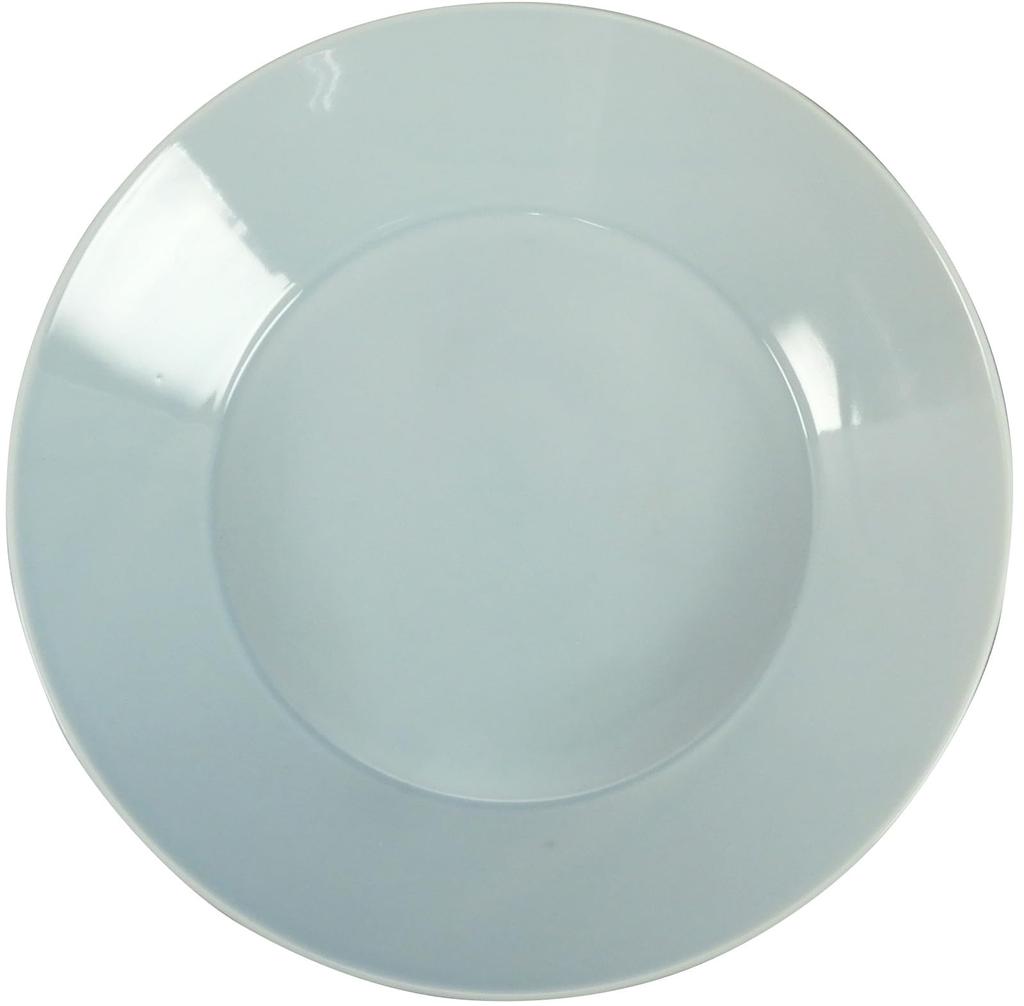 Yamaka Shoten Mino Ware Family Dinnerware Set Curry Pasta and Deep 22cm Diameter X 4cm Microwave and Dishwasher Made In HD Solid "Natural Dining" (3