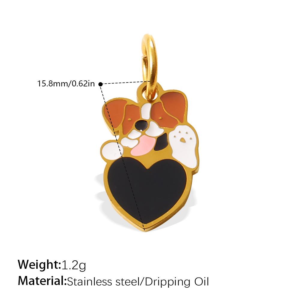 Yori Cute Animal Pendant Charms Adorable Cat Dog Paw Print Designs DIY Jewelry Accessories Making 2026 New